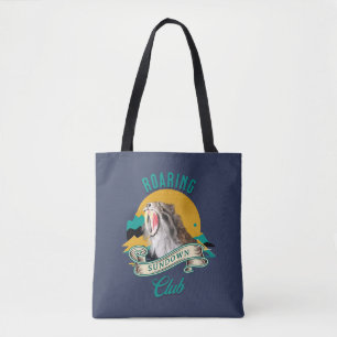 Bolsa Tote Clube Rugido do Crepúsculo Tigre Dente de Sabre