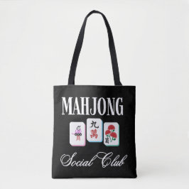 Bolsa Tote Clube Social de Mahjong 