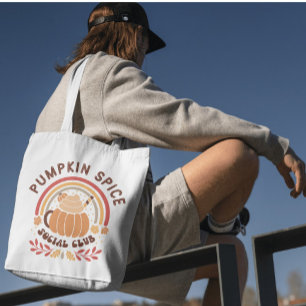 Bolsa Tote Clube Social de Tempero de Abóbora – Adorável PSL 