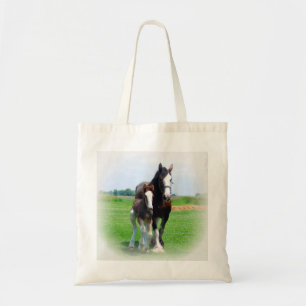 Bolsa Tote Clydesdale e potro