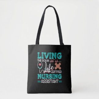 Bolsa Tote CNA Certified Nursing Assistant - Living The Scrub