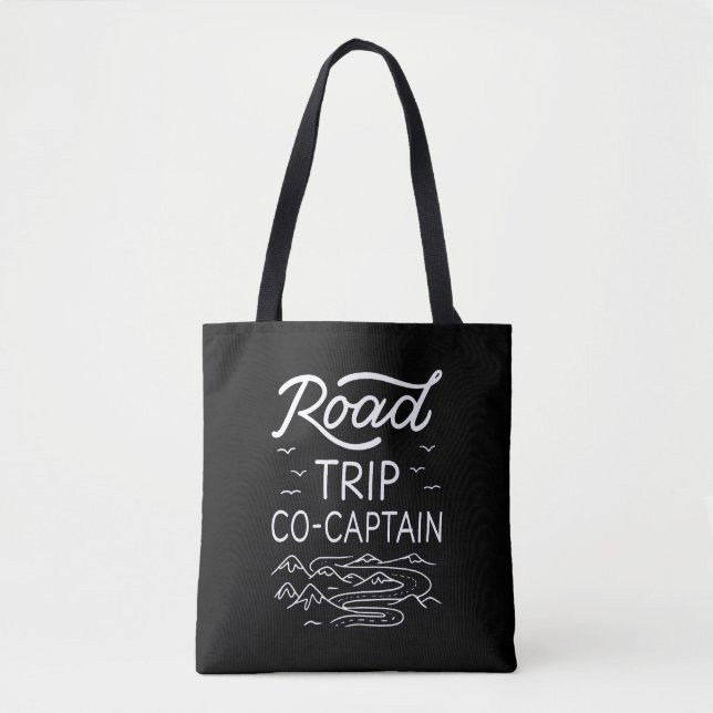 Bolsa Tote Co-capitão de Viagem (Frente)