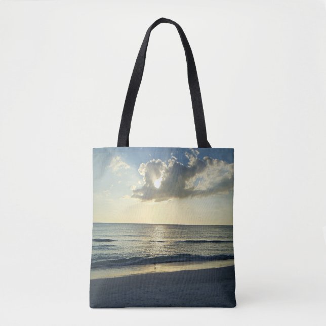 Bolsa Tote Coastal Dawn Over Longboat Key (Frente)