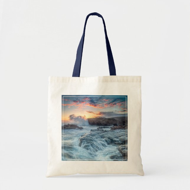 Bolsa Tote Coastline | Carmel California (Frente)