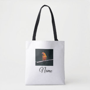 Bolsa Tote Cobertor personalizado com foto de animal colorido