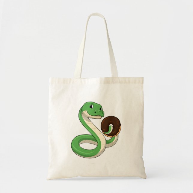 Bolsa Tote Cobra com Rosquinha (Frente)