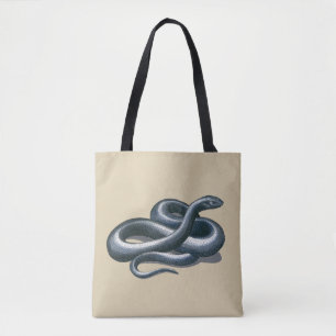 Bolsa Tote Cobra de Arte do Índio Oriental