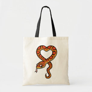 Bolsa Tote Cobra de Desenho Animado