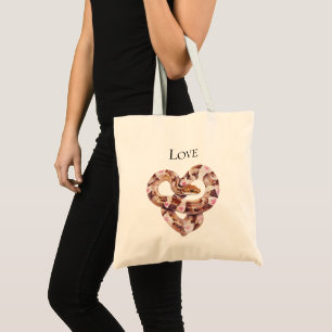 Bolsa Tote Cobra de Wowgirl Rosa Selvagem Ocidental Floral Oc