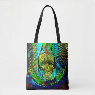Bolsa Tote Cobra do arco-íris