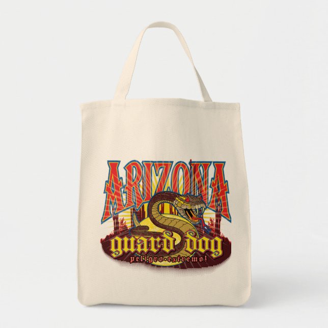 Bolsa Tote Cobra do Arizona de Guarda (Frente)