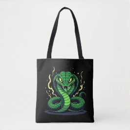 Bolsa Tote Cobra Venenosa – Perigo e Precisão
