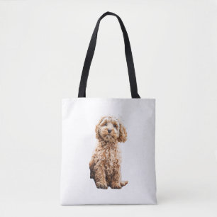 Bolsa Tote Cockapoo Cavoodle Labradoodle Cãozinho Cachorro- P