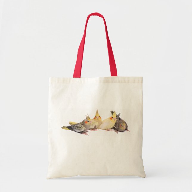 Bolsa Tote Cockatiels (Frente)