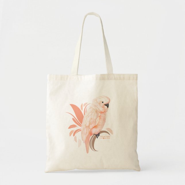 Bolsa Tote Cockatoo molucano (Frente)