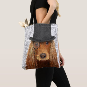 Bolsa Tote Cocker Spaniel, Formal Hound e Hat