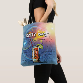 Bolsa Tote Cocktail de cães salgados ( nº 6 de 12 conjuntos d