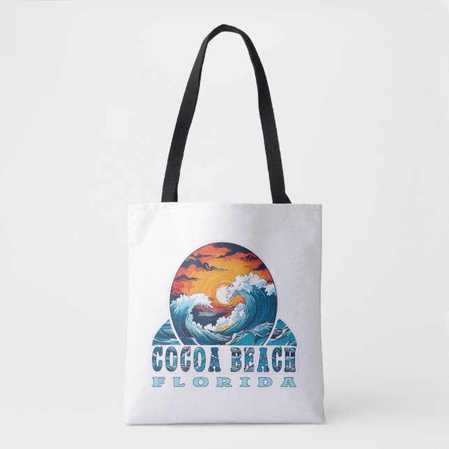 Bolsa Tote Cocoa Beach Florida (Frente)