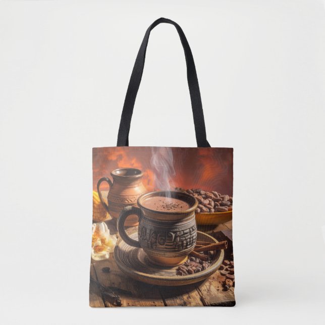 BOLSA TOTE COCOA DRINK (Frente)