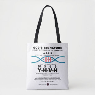 Bolsa Tote Código DNA-YHVH