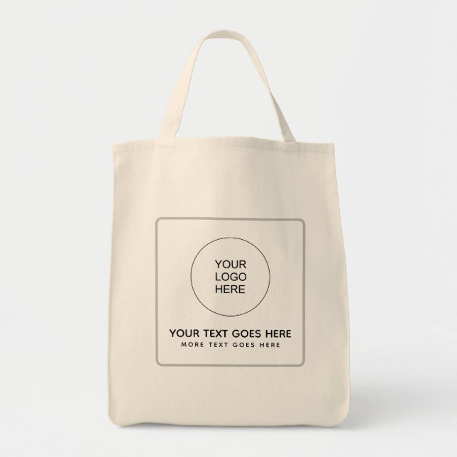 Bolsa Tote Código QR de Impressão de frente duplo Carregue se (Frente)