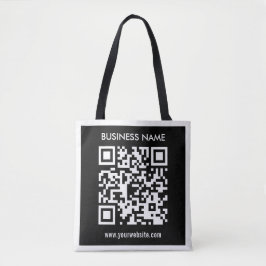 Bolsa Tote Código QR editável (gerado instantaneamente) | Pre