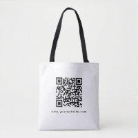 Código QR Logotipo da empresa Endereço do site na