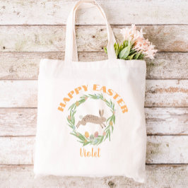 Bolsa Tote Coelhinho Bonito de Páscoa, Caça De Ovo, Saco