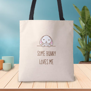 Bolsa Tote Coelhinho Bonito Fazendo Pequim acima da Cotação