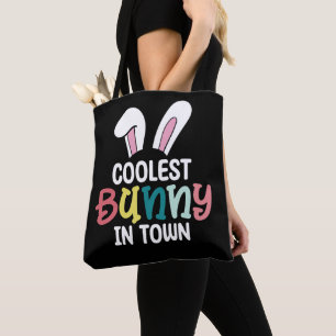 Bolsa Tote Coelhinho Mais Legal Da Cidade Coelho De Páscoa