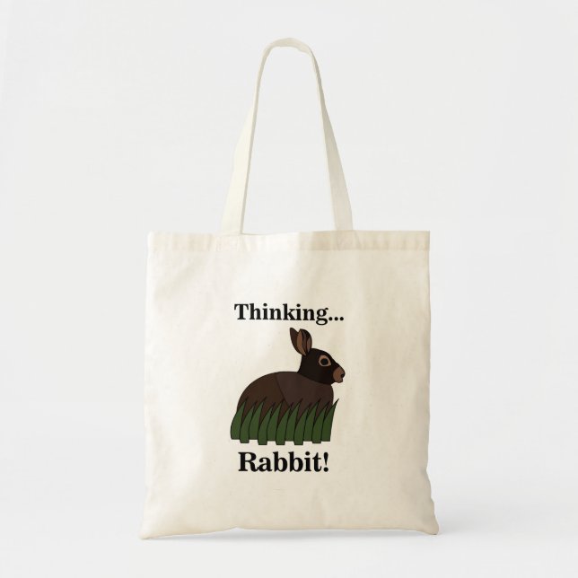 Bolsa Tote Coelho Bunny Fofo (Frente)