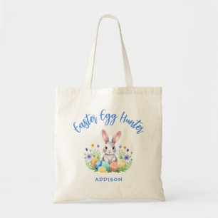 Bolsa Tote Coelho Caçador Personalizado de Ovos