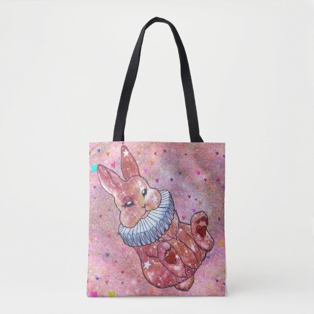 Bolsa Tote Coelho chamado Ladybug (Frente)