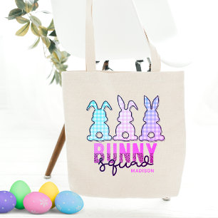 Bolsa Tote Coelho Coelho Coelho Xadrez Bonito Personalizado