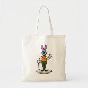 Bolsa Tote Coelho como cavalheiro com Cana