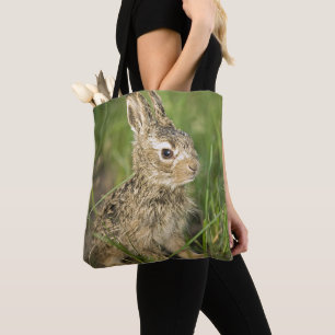 Bolsa Tote Coelho do bebê na grama
