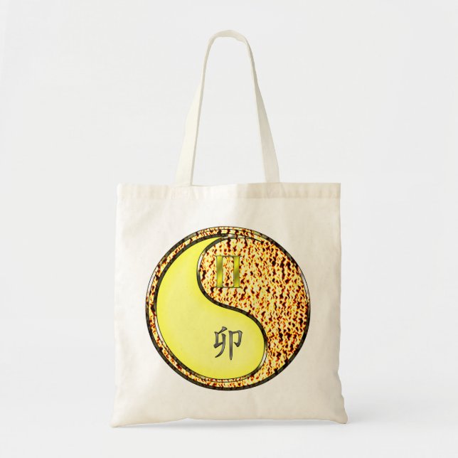 Bolsa Tote Coelho Gemini e Fogo (Frente)