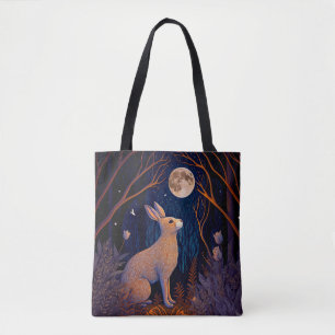 Bolsa Tote Coelho na Lua
