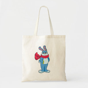 Bolsa Tote Coelho no inverno com Scarf