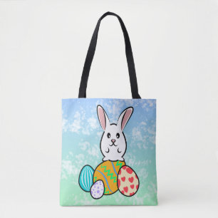 Bolsa Tote Coelho páscoa em Ovos de Páscoa