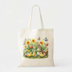 Bolsa Tote Coelho/primavera Clássico/Vintage/frango