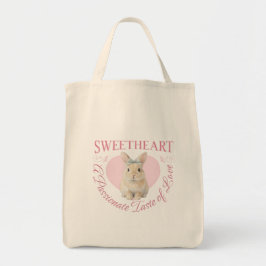 Bolsa Tote Coelho Rosa Fofo