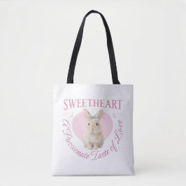 Bolsa Tote Coelho Rosa Fofo