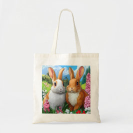 Bolsa Tote Coelhos de Verão