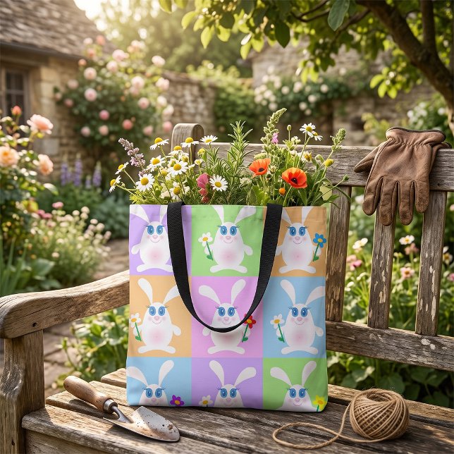 Bolsa Tote Coelhos Fofos (Criador carregado)