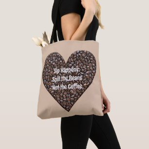 Bolsa Tote Coffee Coffee Cote Engraçado