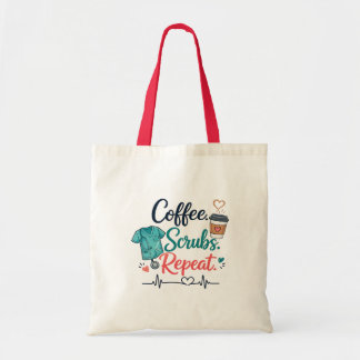 Bolsa Tote Coffee. Scrubs. Repeat.