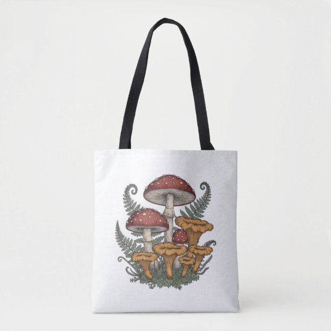 Bolsa Tote Cogumelo (Frente)