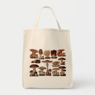 Bolsa Tote Cogumelo-da-índia hipster-vegetariano