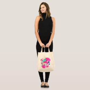 Bolsa Tote Cogumelos e Sonhos de Lua de Hibiscus